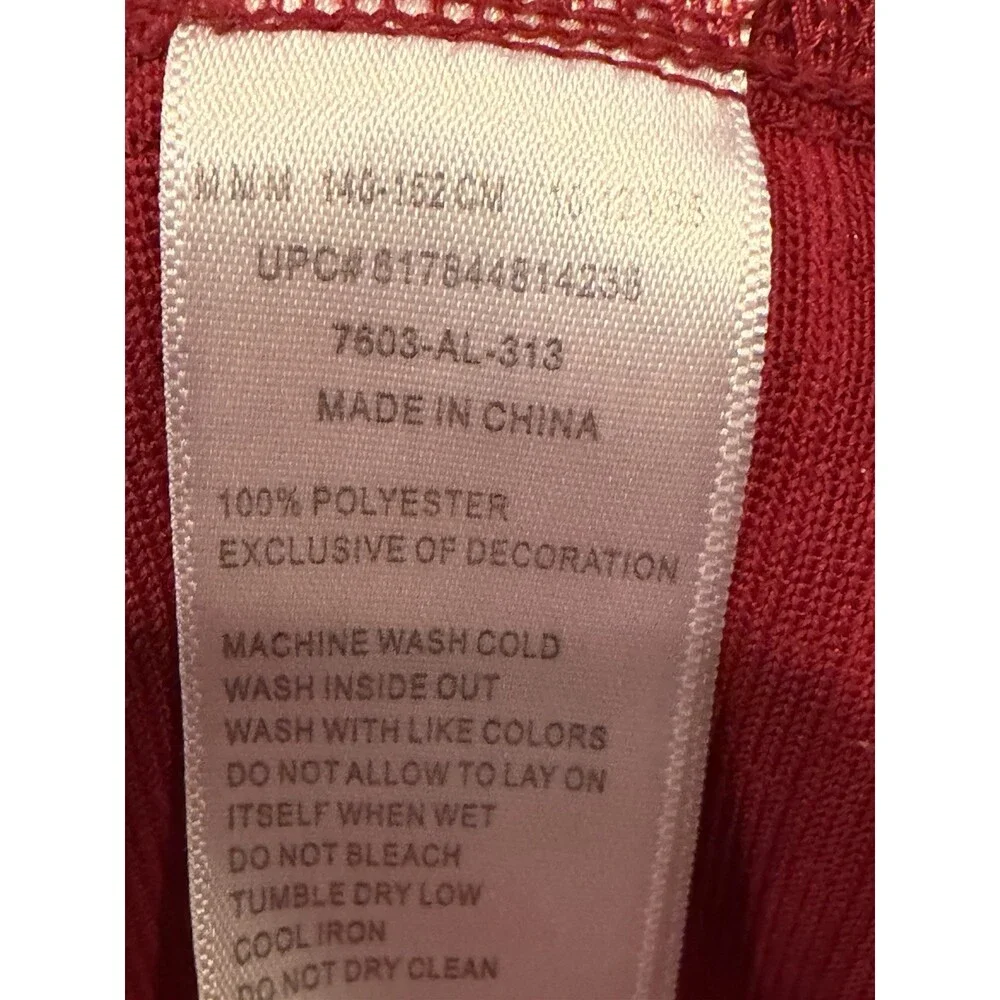 Nike Alabama Crimson Tide Jersey Boy's Medium Crimson Red Jalen Milroe
